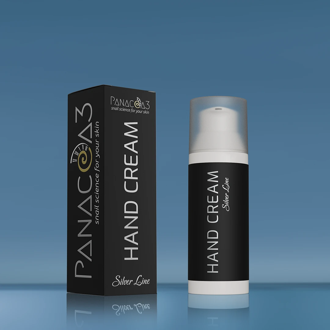 PANACEA3 Hand Cream from snail secretion 24h, Silver Line